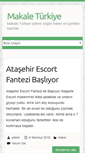 Mobile Screenshot of makaleturkiye.com
